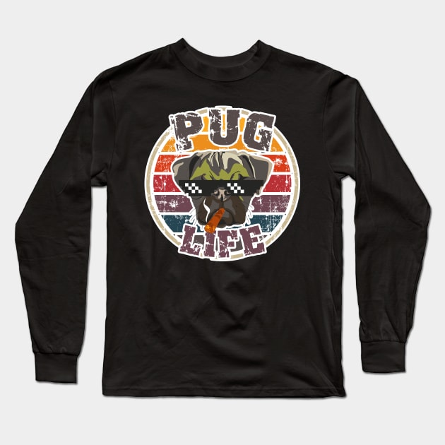 Pug life Long Sleeve T-Shirt by HomeCoquette